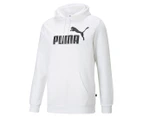 Puma Men's Essentials Big Logo Hoodie - Puma White
