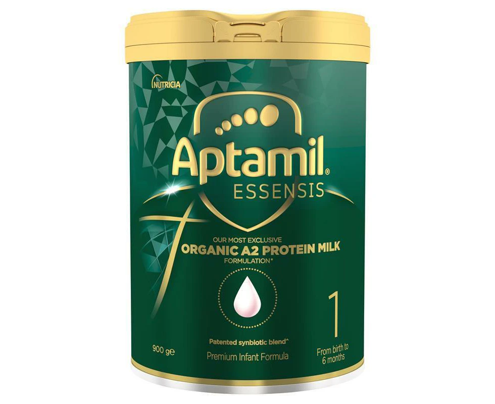 Aptamil Essensis Organic A2 Protein Milk 1 Premium Infant Formula From Birth to 6 Months 900g