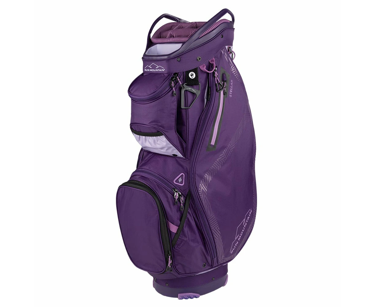 Sun Mountain 2024 Stellar Cart Bag - Lilac/Regal/Violet