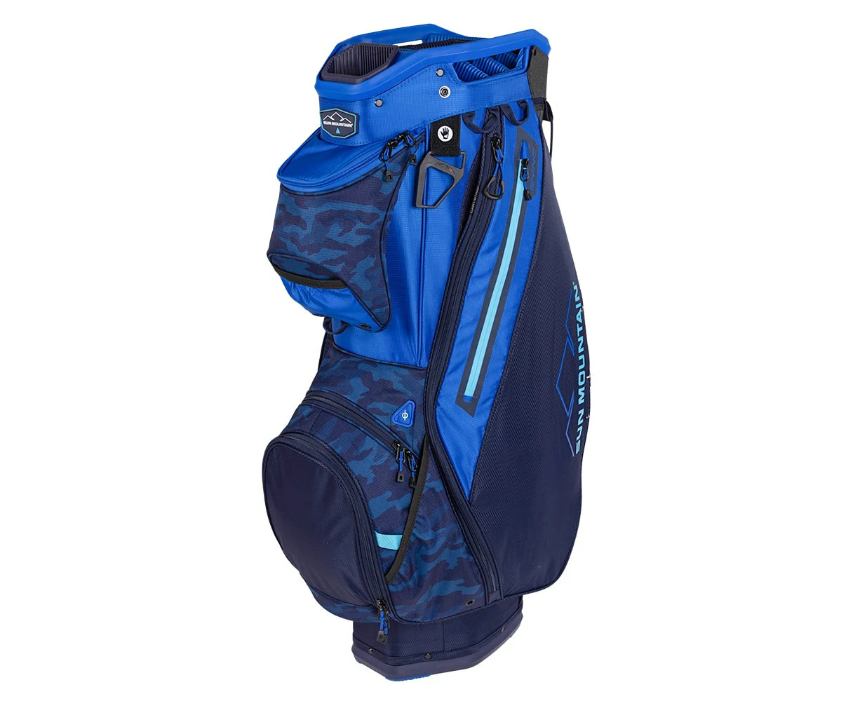 Sun Mountain 2023 Sync Cart Bag - Navy/Camo/Blue