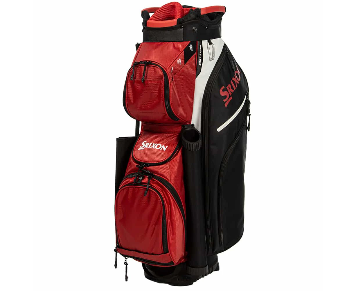 Srixon Performance Cart Bag - Red/White/Black