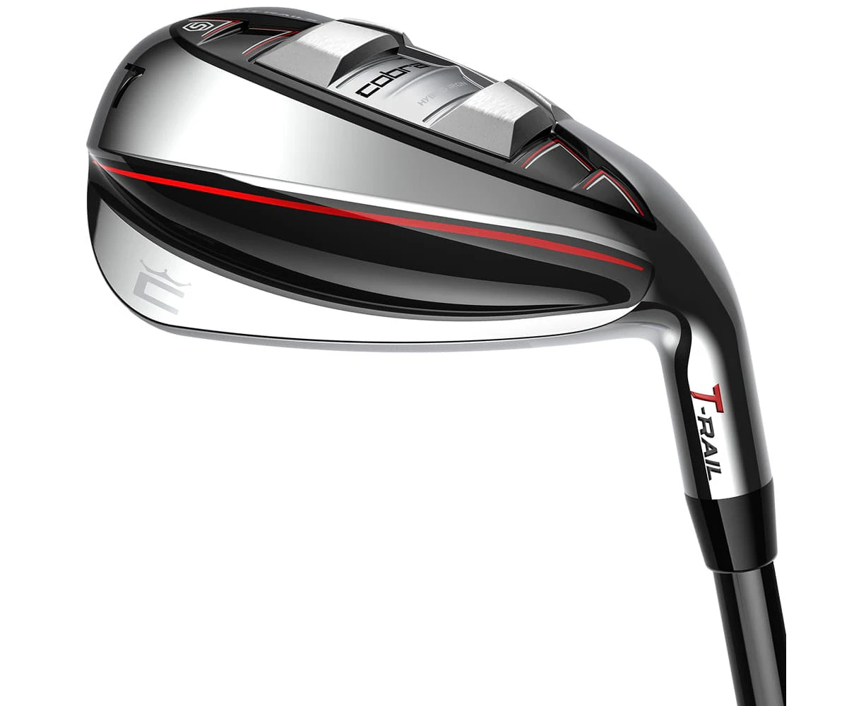 Cobra T-Rail 3.0 Irons Graphite RH - 5-PW+GW, Cobra Ultralite Graphite, Seniors