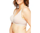 Hestia Womens Body Wirefree Non-Contour Bra Skin Cotton/Elastane/Nylon - Skin