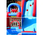 AirMyFun Inflatable Trampoline Bounce House 11 Play Zones Kids Jumping Water Slide Outdoor Toy