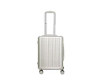 Slimbridge Luggage Suitcase Trolley Set Travel Lightweight 2pc 14"+20" White