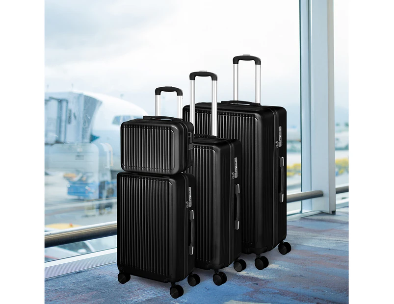 Slimbridge Luggage Suitcase Trolley Set Travel Lightweight 4pc 14"+20"+24"+28"