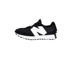 New Balance Men's 327 Big Logo Suede Trainers - Black