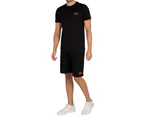 EA7 Men's Logo Sweat Shorts - Black
