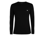 Emporio Armani Men's Lounge Crew Longsleeved T-Shirt - Black