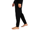 Emporio Armani Men's Chest Logo Pyjama Set - Black