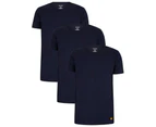 Lyle & Scott Men's Maxwell Lounge 3 Pack Crew T-Shirts - Blue