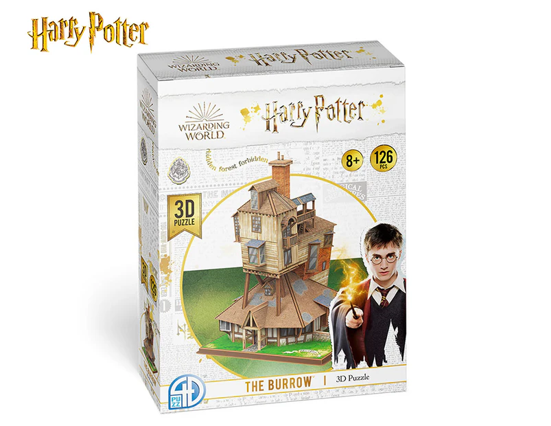 Harry Potter The Burrow 126-Piece 3D Puzzle