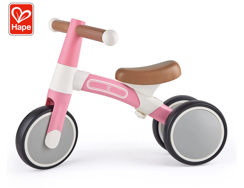Hape First Ride Balance Bike - Pink