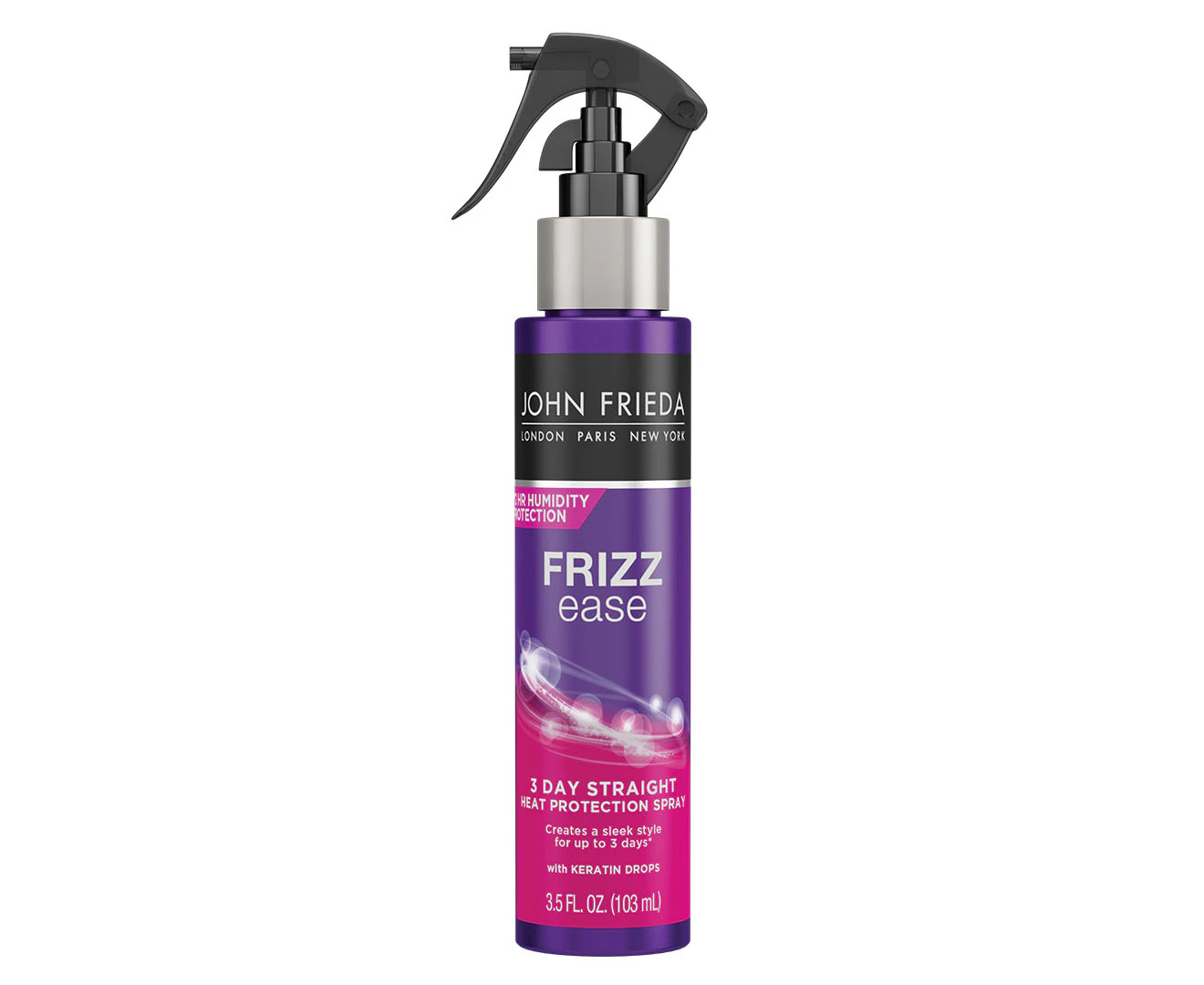 John Frieda Frizz Ease 3 Day Straight Heat Protection Spray 103mL