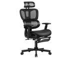 ALFORDSON Ergonomic Office Chair Executive Mesh Seat Black