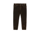 Ivory Cotton Chino Trousers by Dolce & Gabbana - Brown
