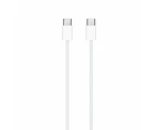 Apple USB-C to USB-C Charge Cable (1m) for iPad / MacBook - White