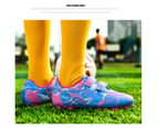 Soccer Shoes Kids Boys Professional Men Cleats Training Football Boots - Pink - Pink