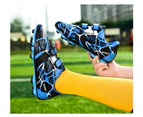 Soccer Shoes Kids Boys Professional Men Cleats Training Football Boots - Blue - Blue