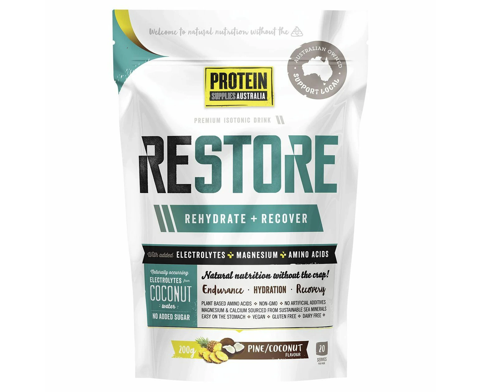 Restore Isotonic Hydration - Pine Coconut 200g