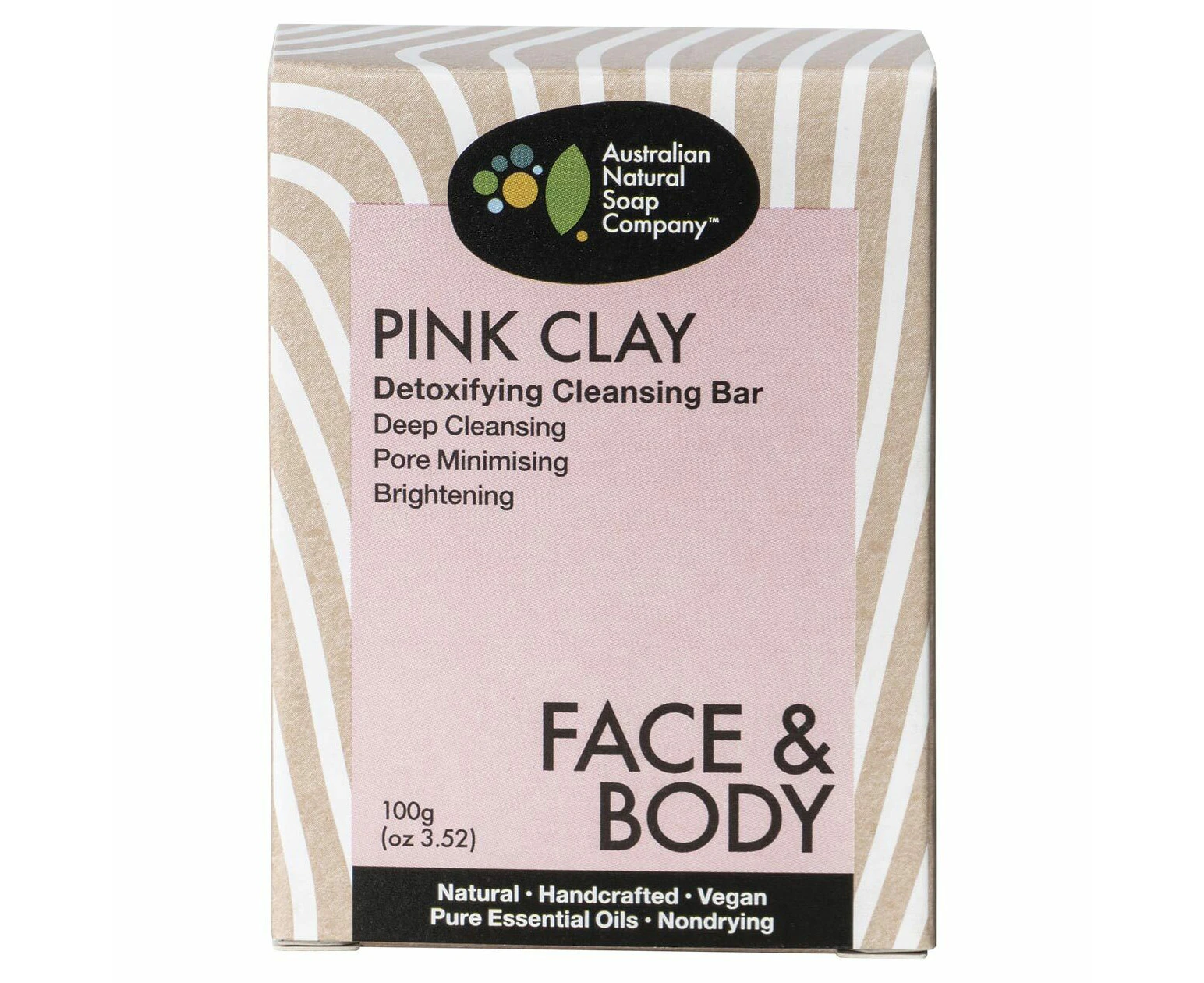 The ANSC Pink Clay Detoxifying Cleanser (100 g)