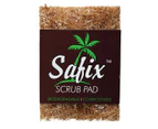 Safix Coconut Scrub Pad, Small - Biodegradable & Compostable - Safix