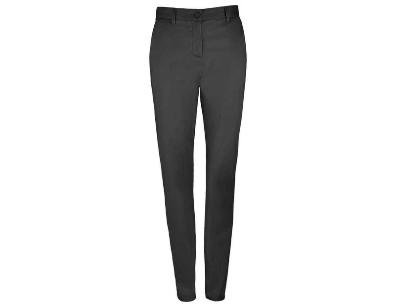 SOLS Womens Jared Stretch Suit Trousers (Black) - PC5339