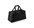 Bagbase Matte PU Coating 28L Duffle Bag (Black) - BC5155