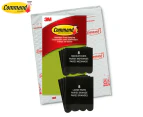 Command Medium & Large Adhesive Picture Hanging Strips 16-Pack - Black