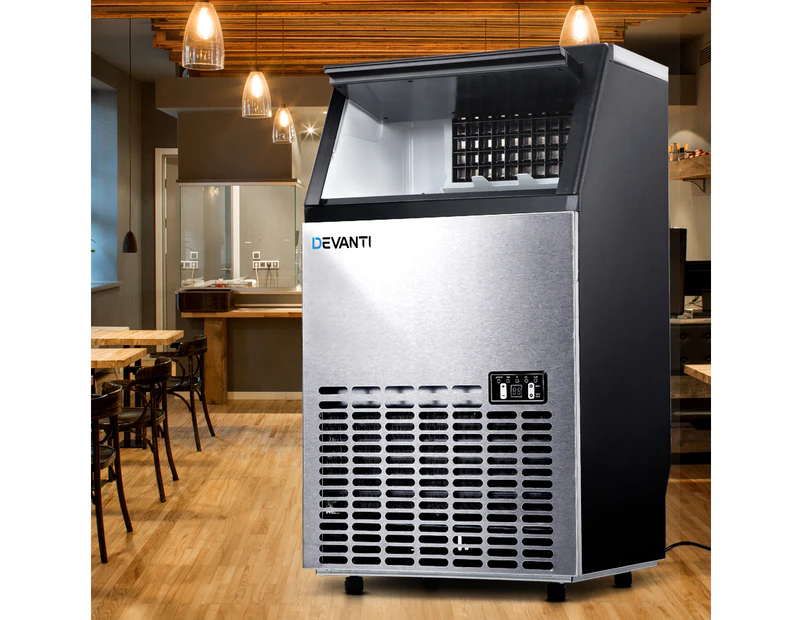 Devanti 60kg Commercial Ice Maker Machine