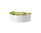 Ambrosia Zest Deep Salad Serving Bowl Size 32X10cm in White