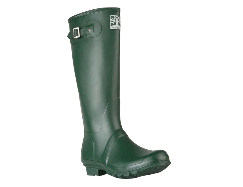 Woodland Unisex Quality Strap Regular Wellington Boots (Green) - DF977