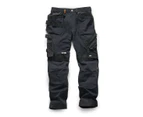 Scruffs Mens Pro Flex Plus Holster Pocket Trousers (Black) - RW8793