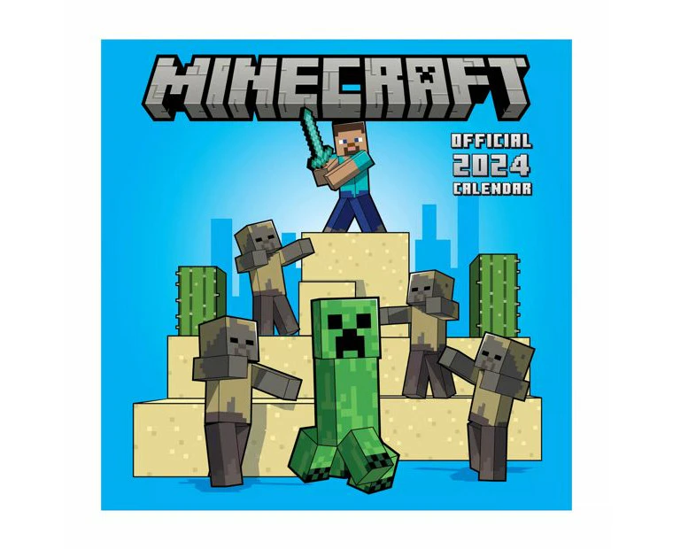 Minecraft 2024 Mini Calendar - Multi | M.catch.com.au