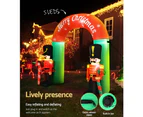 Jingle Jollys Christmas Inflatable Archwary Nutcracker 3M Illuminated Decorations