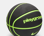 Nike Everyday Playground 8P Size 7 Basketball - Black/Green