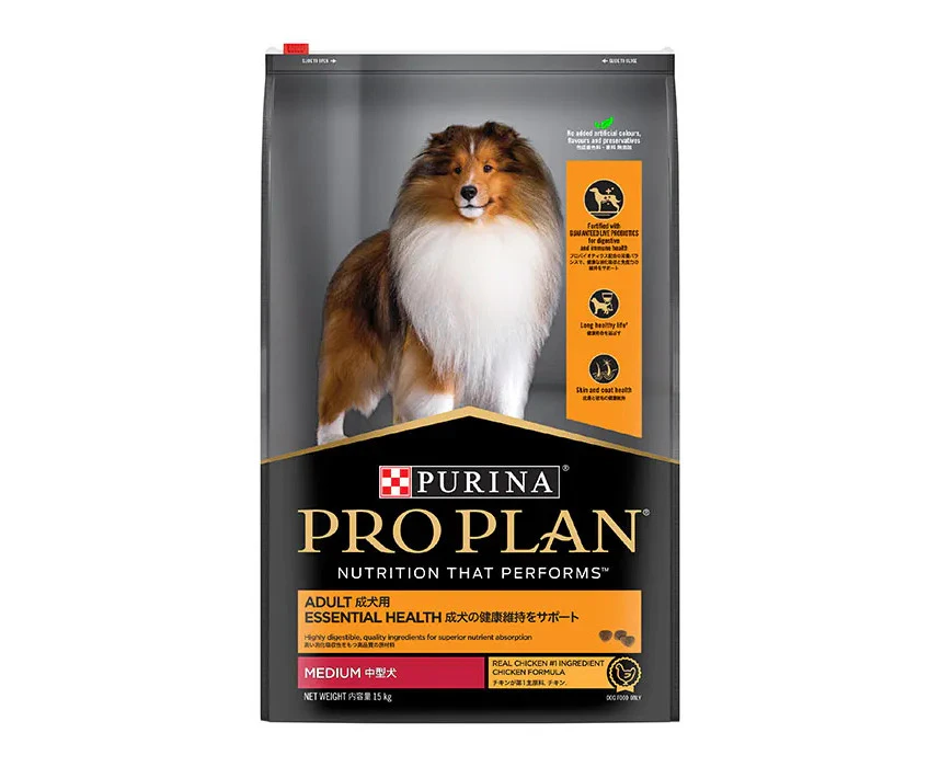 Pro Plan Adult Medium Breed Dry Dog Food Chicken 15kg