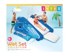 Intex Kool Splash 10ft 11in Inflatable Water Slide For In-Ground Pool Kids 6+