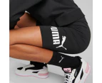 Puma Youth Girls' Essential Logo Short Leggings / Bike Shorts - Puma Black