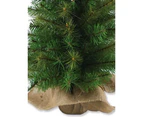 Balsam Pine Table Top Christmas Tree with 104 Tips - 65cm - Green