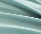 CleverPolly Vintage Washed Microfibre Sheet Set - Seafoam