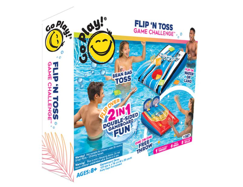 GoPlay! Flip 'N Toss Game Challenge Pool Float