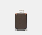 Michael Kors Small Hardcase Trolley Luggage/Suitcase - Brown/Acorn