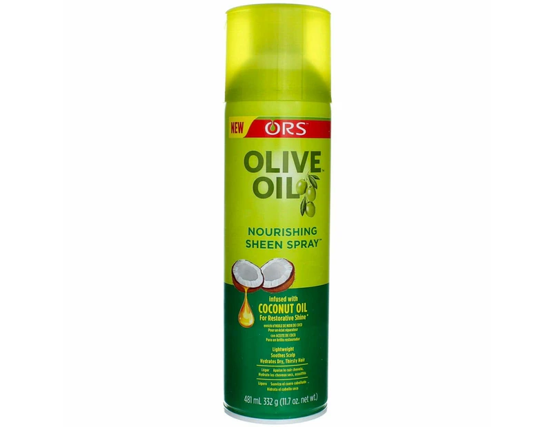 ORS Olive Oil Nourishing Sheen Spray Infused with Coconut Oil 481mL (11.7oz)