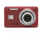 Kodak FZ55 Friendly Zoom Red Compact Digital Camera