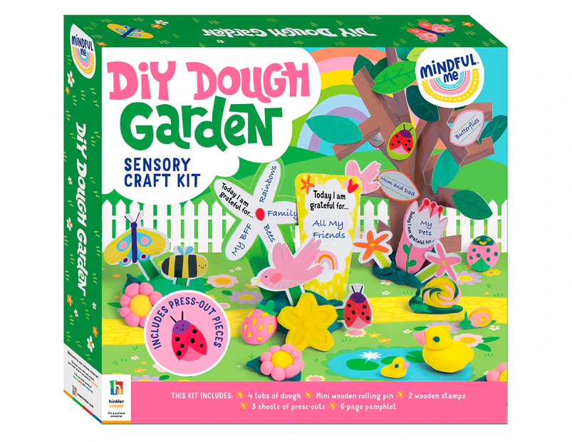 Hinkler Mindful Me DIY Dough Garden Sensory Craft Kit