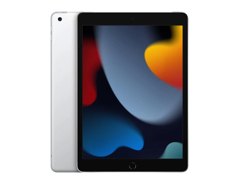 Apple 10.2-inch iPad (9th Gen) Wi-Fi + Cellular 64GB - Silver MK493X/A