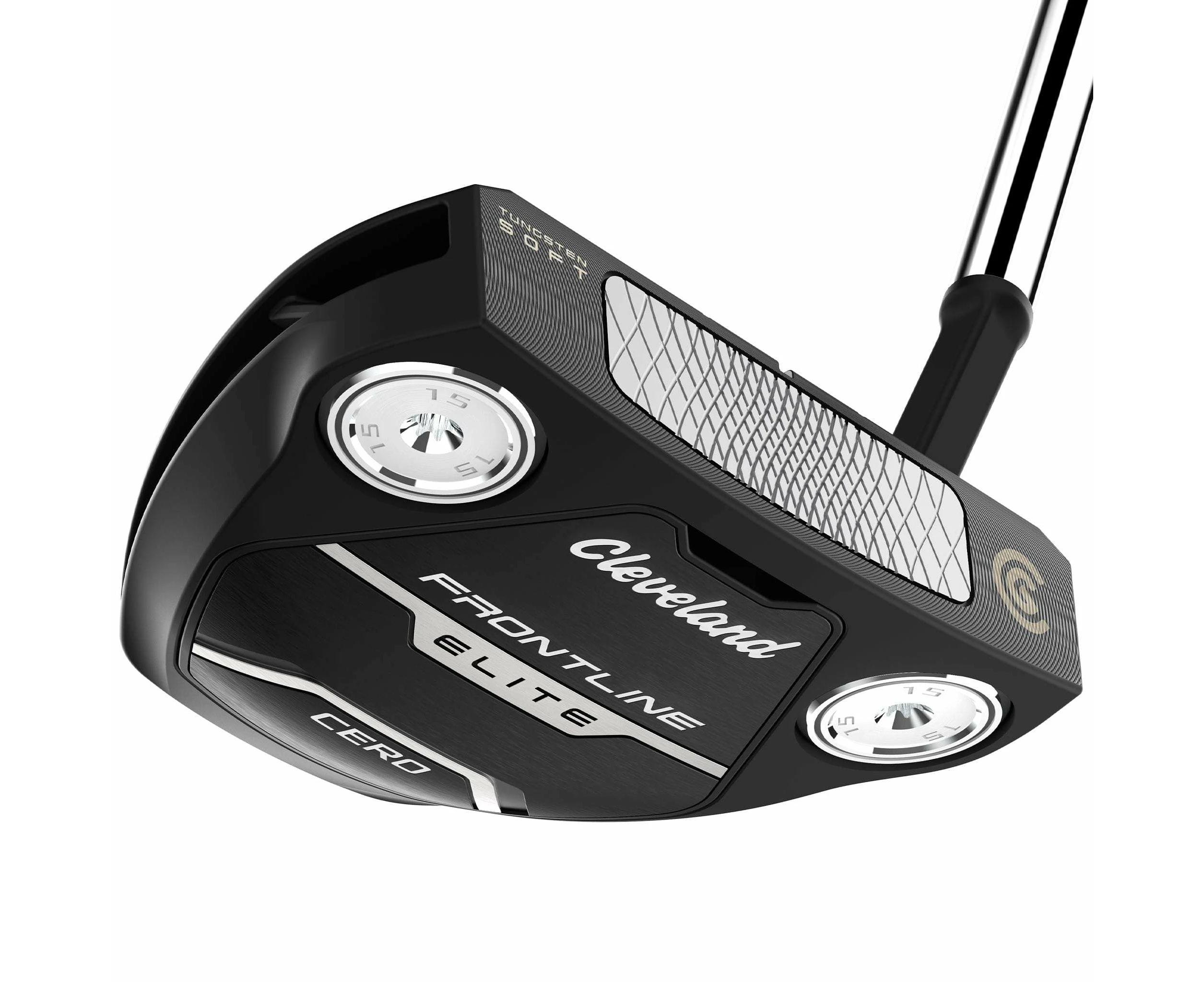 Cleveland Frontline Elite Putters Graphite RH - Cero Slant, 35.00", Lamkin SinkFit Pistol