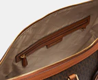 Michael Kors Heritage Logo Large Tote Bag - Brown/Acorn