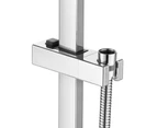 Ultra-thin 300mm Stainless Steel Shower head Set Square Shower arm with 3-Mode Handheld Shower